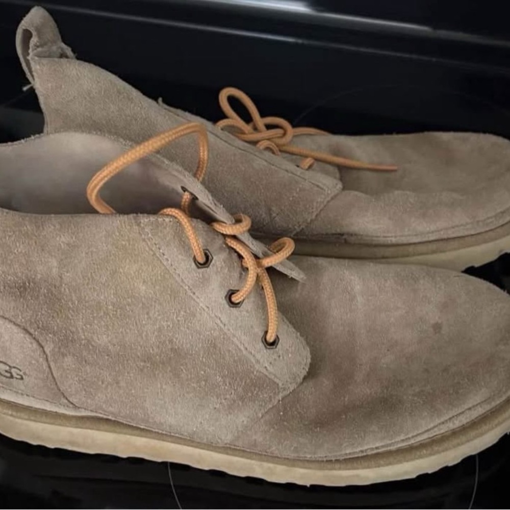 UGG Men's Tan Suede Boots size 10